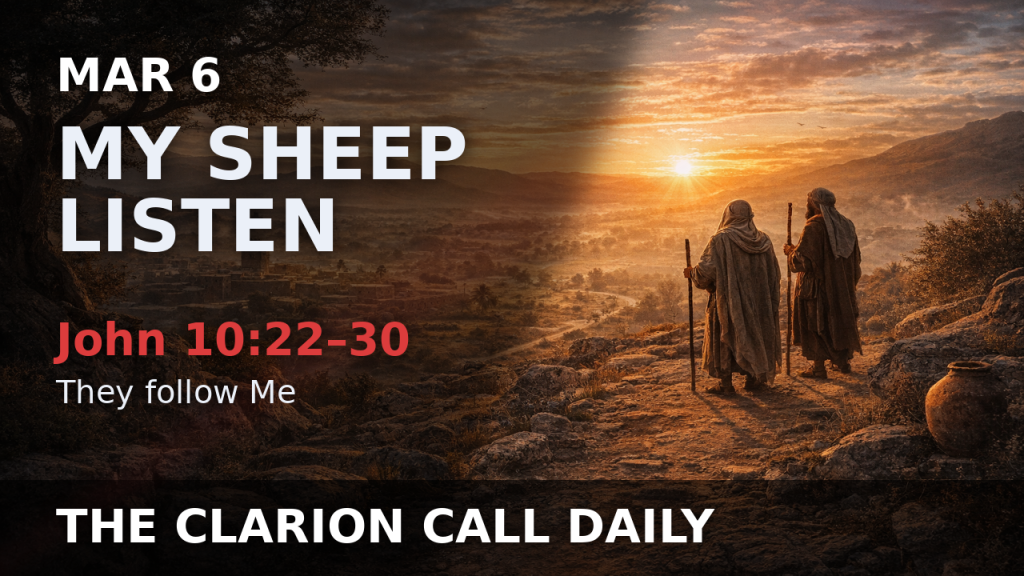 Scriptures With Watchmen 3/11/25 Watchmen on the Wall Scripture List and Daily Devotional ...